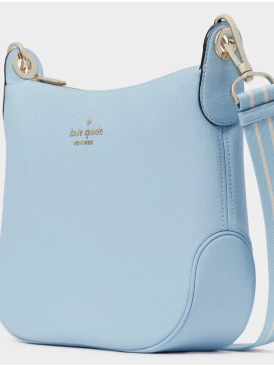 kate spade Handbags - Kate Spade Rosie Large Crossbody Celeste Blue Leather